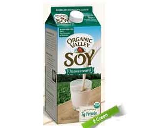 Organic Valley Soy Unsweetened, Half Gallon