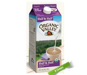 Organic Valley Half and Half, Half Gallon