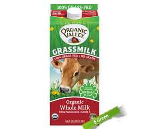 Organic Valley Whole Grassmilk, Half Gallon
