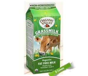Organic Valley Fat Free Non-Homogenized Grassmilk, Half Gallon