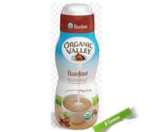Organic Valley Half and Half Hazelnut, 1 Pint