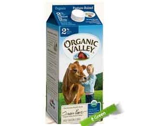 Organic Valley Reduced Fat 2% Milk, Pasteurized, Half Gallon