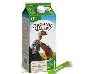 Organic Valley Fat Free Skim Milk, Pasteurized, Half Gallon