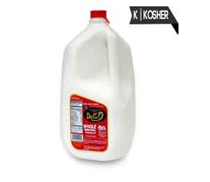Dakin Dairy Farms Whole Milk, Vitamin A and D, Kosher, Half Gallon