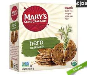 Mary's Gone Crackers Herb, 6.5 oz