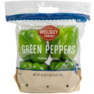Wellsley Farms Green Peppers, 4 ct.