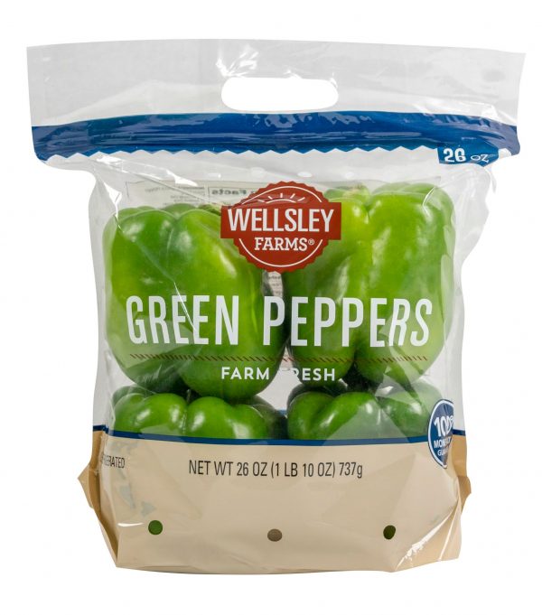 Wellsley Farms Green Peppers, 4 ct.