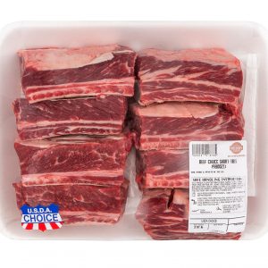 Wellsley Farms USDA Choice Beef Short Ribs, 2.75-3.25 lb