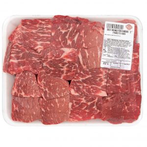 Wellsley Farms Beef Round Kabob, 3-3.5 lb
