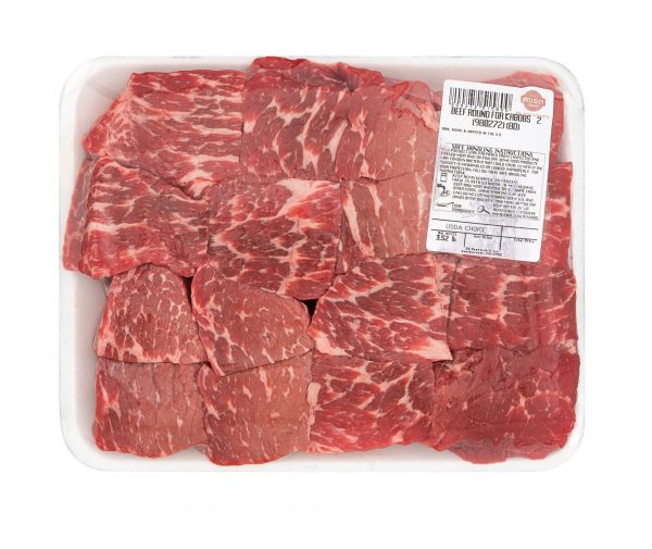 Wellsley Farms Beef Round Kabob, 3-3.5 lb