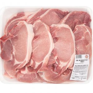 Wellsley Farms Fresh Bone-In Pork Loin Chop Assorted, 4.75-5.25 lb