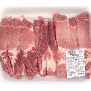 Wellsley Farms Fresh Pork Loin Bone-In Country Style Ribs, 3.75-4.25 lb