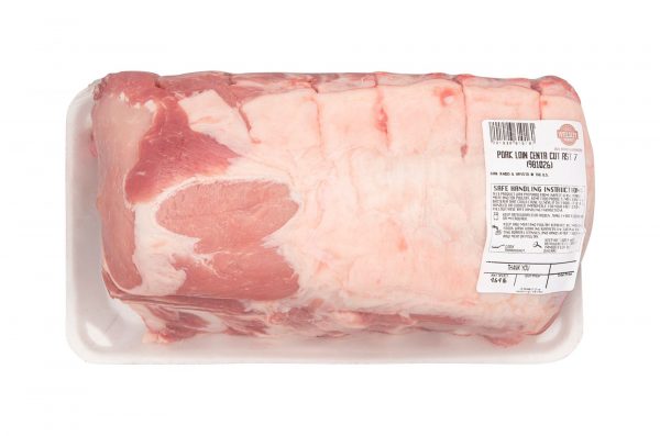 Wellsley Farms Fresh Pork Loin Bone-In Center Cut Roast, 3.75-4.25 lb