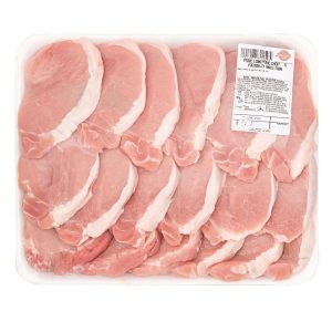 Wellsley Farms Fresh Boneless Thin Pork Loin Chop, 3.75-4.25 lb