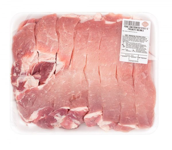Wellsley Farms Pork Loin Country Style Boneless Ribs 3.75-4.25 lb