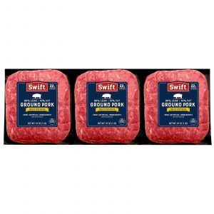 Swift Premium Ground Pork, 3 pk./1 lb.