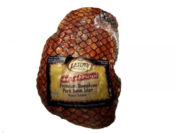 Leidy's Smoked Picnic Premium Boneless Smoked Pork Shoulder, 3-4 lbs.