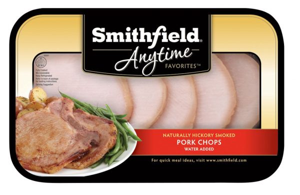 Smithfield Fully Cooked Smoked Bone-In Center Cut Pork Loins, 1.6 - 2 lbs.