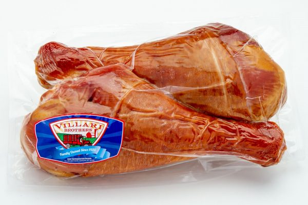 Villari Smoked Turkey Drums, Ready To Eat, 3.5-4.25 lb