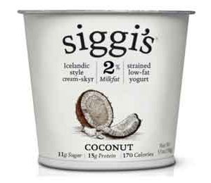 Siggi's Skyr Coconut 2% Strained Low-Fat Yogurt, 5.3 Oz