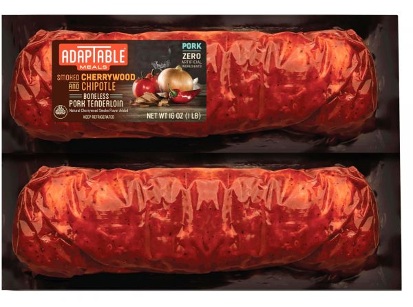 Swift Premium Smoked Cherrywood and Chipotle Dry-Rubbed Boneless Pork Tenderloin, 2.2-2.7 lb