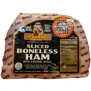 Dearborn Brand Sliced Boneless Ham, 2 - 3 lbs.