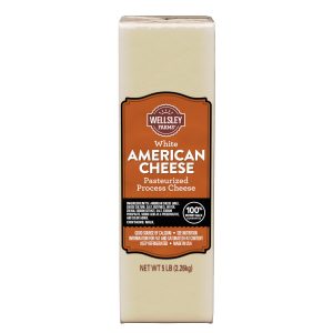 Wellsley Farms White American Sliced Deli Cheese, .75 - 1.25 lb.