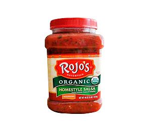 Rojo's Organic Salsa 48 OZ