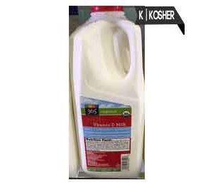 365 Everyday Value Organic Vitamin-D Milk, Half-Gallon