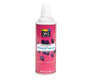 365 Everyday Value Non-Fat, Whipped Topping, Real Dairy, No Sugar Added, 7 Oz