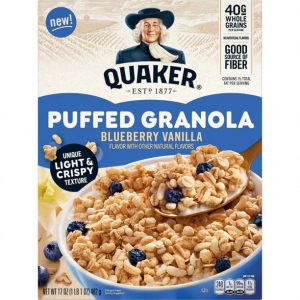 Puff Granola Blueberry Vanilla