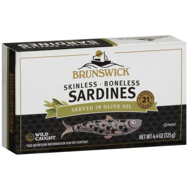 Brunswick Sardines, Skinless Boneless 4.4 oz