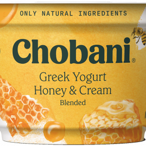 Chobani Honey & Cream Greek Yogurt 5.3 oz