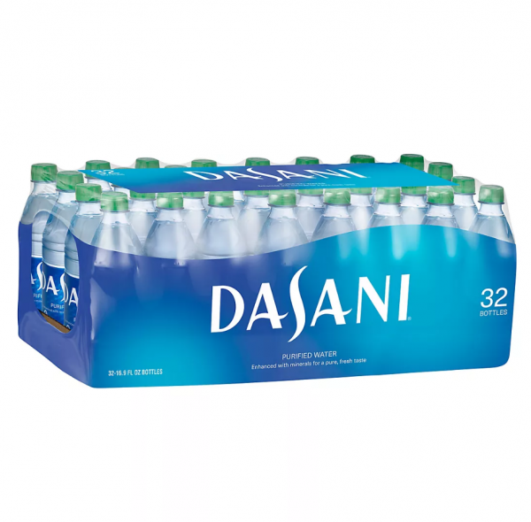 Dasani Purified Water 16.9 oz Bottle - 32 Pack