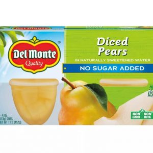 Del Monte Diced Pears - 4ct