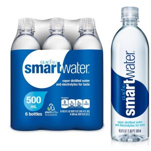 Smartwater Bottles 16.9 oz - 6 Pack