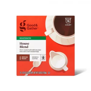 Good & Gather - Decaf Medium Roast House Blend Coffee - 16ct Single Serve Pods