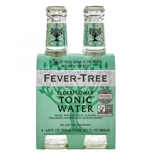 Fever-Tree Elderflower Tonic Water Bottles - 4pk/6.8 fl oz