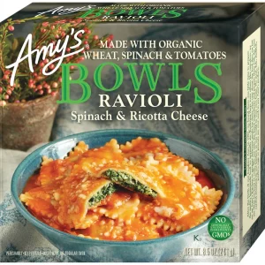 Amy's Frozen Spinach Ravioli Bowl - 8.5oz