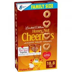 General Mills Family Size Honey Nut Cheerios Cereal - 18.8oz