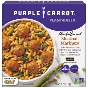 Purple Carrot Frozen Plant-Based Meatball Marinara - 10.75oz