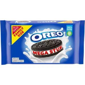OREO Mega Stuf Family Size Sandwich Cookies - 17.6oz