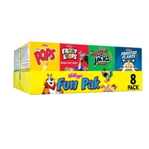 Kellogg's Fun Pack Breakfast Cereal - 8ct