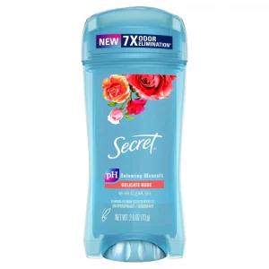Secret Fresh Clear Gel Antiperspirant and Deodorant for Women - Delicate Rose - 2.6oz