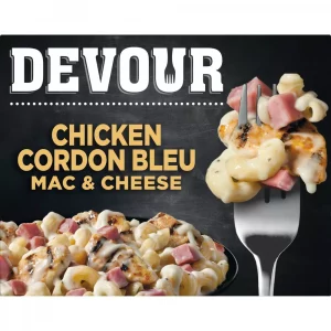 Devour Frozen Chicken Cordon bleu Mac & Cheese - 10.5oz