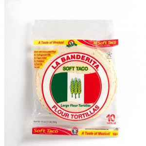 La Banderita Taco Size Flour Tortillas - 16oz/10ct