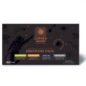 Copper Moon Coffee BrewersDiscovery Variety Pack Dark Roast Coffee - 80ct