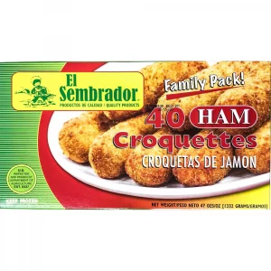 El Sembrador Ham Frozen Croquettes - 47oz/40ct