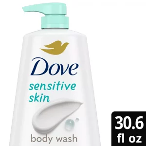 Dove Beauty Sensitive Skin Hypoallergenic Body Wash Pump - 30.6 fl oz