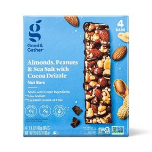 Good & Gather Almond, Peanuts & Sea Salt Nut Bars - 4ct